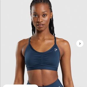Gymshark ruched sports bra